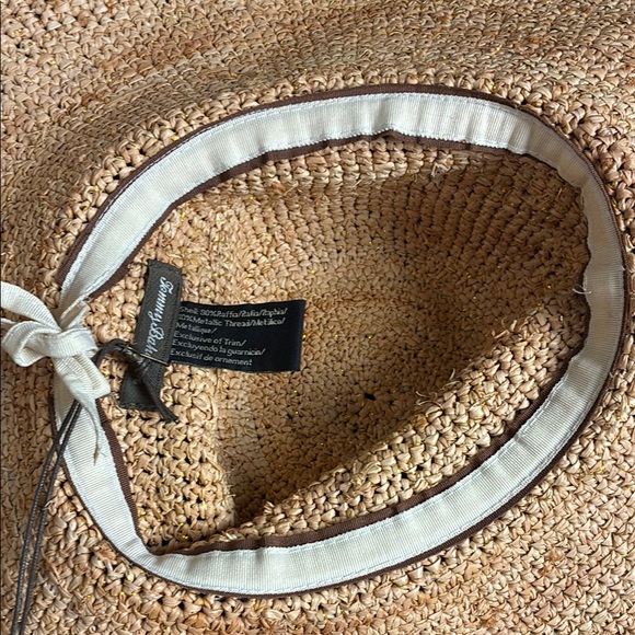 Tommy Bahama Raffia Women\'s Straw Hat with Dark Bead Band Coastal main image 7